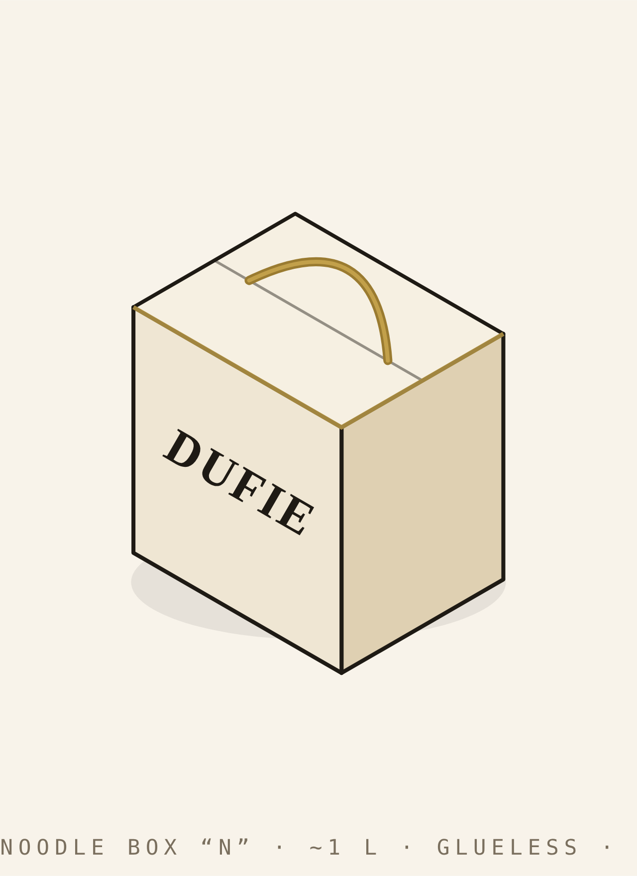 DUFIE Noodle Box