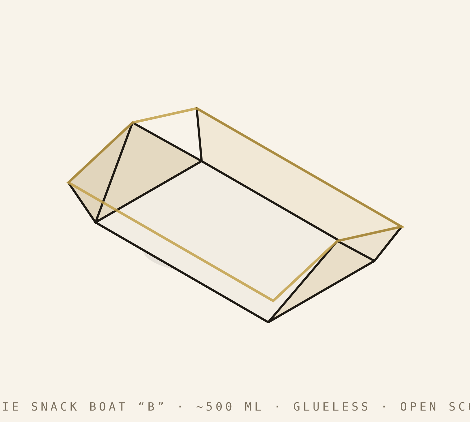 DUFIE Snack Boat